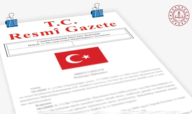 Meb kurum açma, kapatma ve ad verme yönetmeliği'nde değişiklik yapılmasına dair yönetmelik, resmî gazete'de yayımlandı