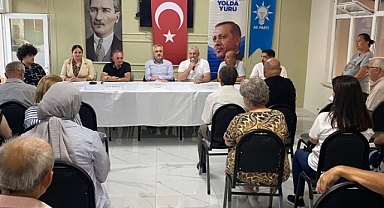 Milletvekili Sarıçam Pehlivanköy'de Teşkilatla Buluştu