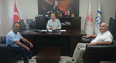Murat Zortul'dan SGK Kırklareli İl Müdürü Şenol Genel’e Nezaket Ziyareti