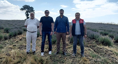 Pehlivanköy’de Lavanta Yetiştiriciliğine Destek Ziyareti