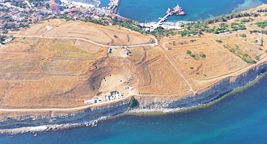 Perinthos Antik Kenti'nde ortaya çıkarılan tiyatronun, dörtte biri kazıldı