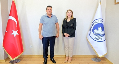 Prof. Dr. Sadık Türker'den KLÜ Rektörü Prof. Dr. Rengin Ak’a Nezaket Ziyareti