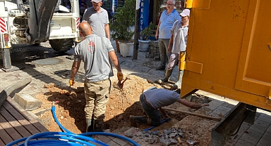 Şükrü Naili Caddesi'nde İçme Suyu Hattı Yenilendi