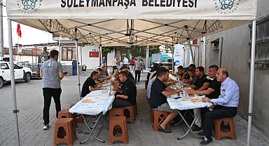 Süleymanpaşa Belediyesinden Yangınla Mücadeleye Destek
