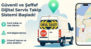 TAŞIMALI EĞİTİM HİZMETİNDE DİJİTAL TAKİP DÖNEMİ BAŞLADI