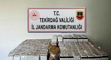 Tekirdağ’da çok sayıda uyuşturucu, silah ve makaron ele geçirildi