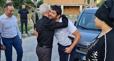 Vali Uğur Turan'dan Roman Koordinatörü Kasım Ant'a Geçmiş Olsun Ziyareti