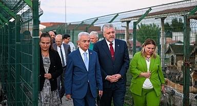 Vali Uğur Turan, Lüleburgaz Hayvan Bakımevi'ni İnceledi