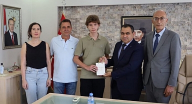 Vize'de LGS Şampiyonları Kaymakamlıkta Ağırlandı 