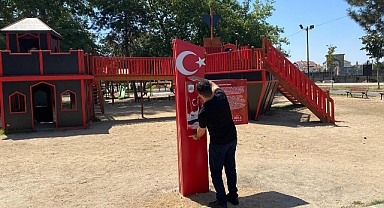 Yeni Çocuk Parkı Açılışa Hazır Hale Geliyor