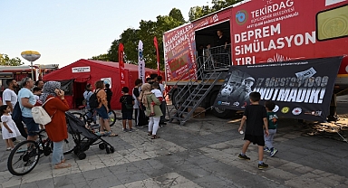 17 AĞUSTOS DEPREMİ 26'NCI YILINDA TEKİRDAĞ'DA ANILDI