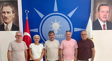 Babaeski Balkan Türkleri Derneği’nden AK Parti Babaeski İlçe Başkanlığı’na Ziyaret