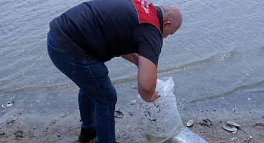 Babaeski’de Su Kaynakları Yavru Balıklarla Zenginleşiyor