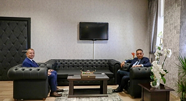 Başkan Derya Bulut'tan Başsavcı Taşkoparan'a Hayırlı Olsun Ziyareti 