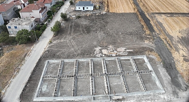 Büyükkarıştıran'da Çocuk Gündüz Bakımevi Temelleri Atıldı 