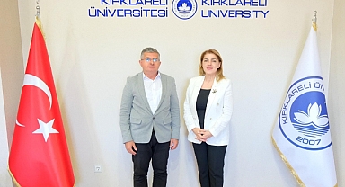 Doç. Dr. Fatih Kayhan’dan Kırklareli Üniversitesi Rektörü Prof. Dr. Rengin Ak’a Ziyaret