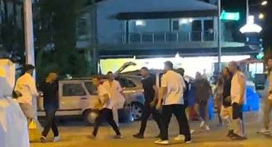 Edirne'de 6 kişinin yaralandığı kavga kamerada