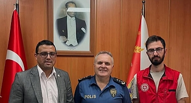 Emniyet Müdürü İsmail Çetin’e Hayırlı Olsun Ziyareti