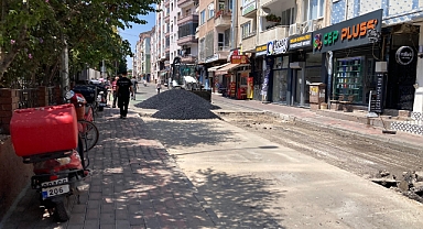 Hasan Paşa Caddesi'nde Altyapı ve Asfaltlama Çalışması 