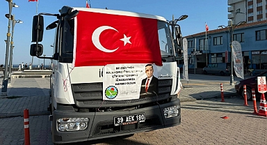 İğneada Belediyesi Yeni Çöp Kamyonunu Hizmete Soktu 