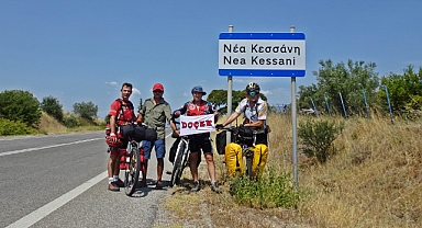 Keşan DOÇEK’ten Yunanistan'a bisiklet turu