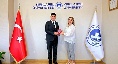 Kırklareli Baro Başkanı'ndan Rektör Rengin Ak'a Ziyaret