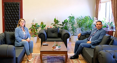 Kırklareli Cumhuriyet Başsavcısı Taşkoparan’dan KLÜ Rektörüne Ziyaret