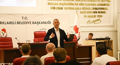 Kırklareli'nde Altyapı Çalışmaları Masaya Yatırıldı 