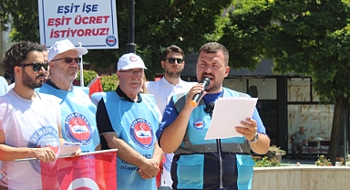Kırklareli'nde Memur-Sen Zam Teklifine Tepki Gösterdi