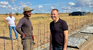 Kırklareli'nde Yeni Mezarlık Alanında Çalışmalar Sürüyor 