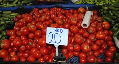 Kırklareli Pazarı'nda Domates Fiyatı Düştü 