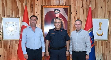 Kırklareli TSO’dan İl Jandarma Komutanı Eskitürk’e Hayırlı Olsun Ziyareti