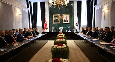 Kırklareli Valiliği'nde Değerlendirme Toplantısı Yapıldı 