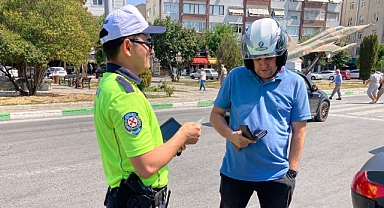 Motosiklet Sürücülerine Sıkı Denetim