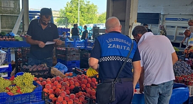 Pazar Yerlerinde Sıkı Denetim