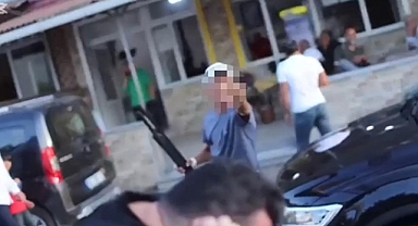 Sokak röportajı sırasında havaya tüfekle ateş açan 15 yaşındaki şüpheli tutuklandı