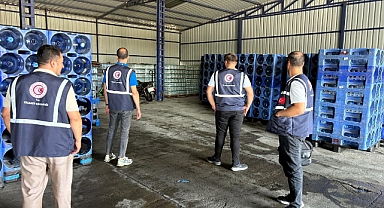 Su kesintilerinin yaşandığı Tekirdağ'da stokçuluk denetimi