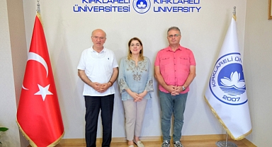 Suat Arıkan ve Emre Kalaycı’dan KLÜ Rektörü Prof. Dr. Ak’a Nezaket Ziyareti