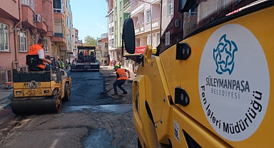 Süleymanpaşa Belediyesi Asfalt Hamlesini Başlattı