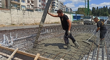 Süleymanpaşa Belediyesi Ek Hizmet Binası Ve Yaşam Kompleksinde İlk Beton Atıldı