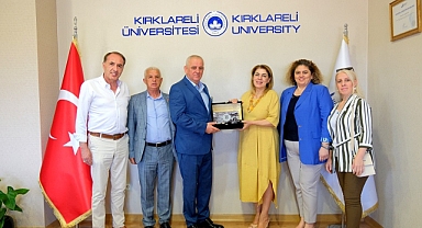 Türkiye Bosna Sancak Derneği’nden KLÜ Rektörü Prof. Dr. Rengin Ak’a Ziyaret