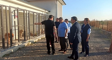 Vize'de Sokak Hayvanları Merkezine Üst Düzey Ziyaret 