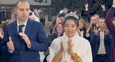 Ağayeri Köyüne Çinli Gelin: Köyde Renkli Düğün