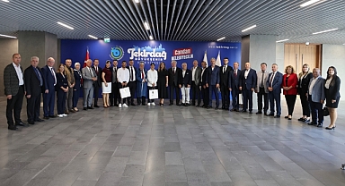 AHİLİK HAFTASI HEYETİNDEN CANDAN BAŞKAN'A ZİYARET