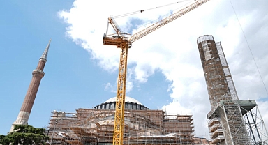 Ayasofya'da Büyük Restorasyon Seferberliği 