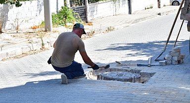 Babaeski'de Kanalizasyon Bacaları Yenileniyor