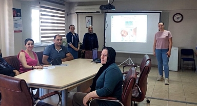 Babaeski İlçe Sağlık Müdürlüğü Bebek Akademisi Eğitimleri Devam Ediyor