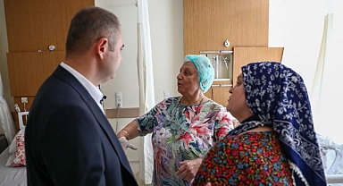 Başkan Bulut'tan Hastane Ziyareti 