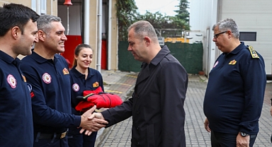 Başkan Bulut'tan İtfaiye Haftası'na Özel Ziyaret