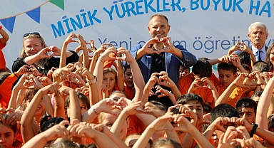 Başkan Bulut'tan Okul Bahçesi ve Oyun Alanı Desteği